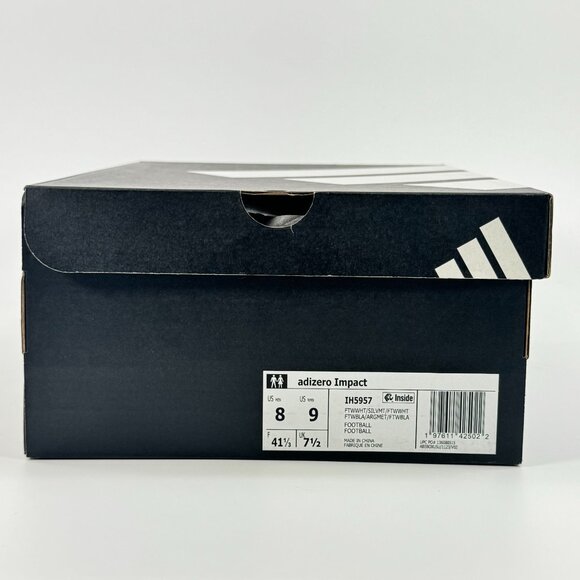 Adidas Adizero Impact \'Cloud White Silver\' IH5957 Football Multi Size main image 9